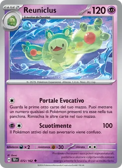 Carta Reuniclus dell'espansione Cronoforze, numero 072/162