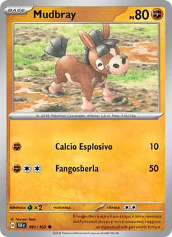 Carta Mudbray dell'espansione Cronoforze, numero 091/162