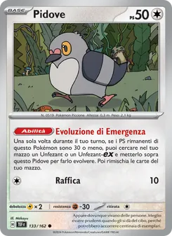Carta Pidove dell'espansione Cronoforze, numero 133/162