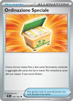 Carta Ordinazione Speciale dell'espansione Cronoforze, numero 143/162