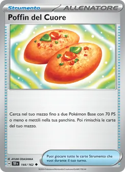 Carta Poffin del Cuore dell'espansione Cronoforze, numero 144/162