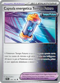 Carta Capsula energetica Tempo Futuro dell'espansione Cronoforze, numero 149/162