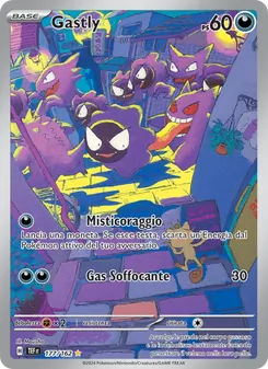 Carta Gastly dell'espansione Cronoforze, numero 177/162