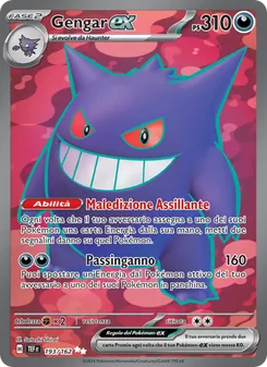 Carta Gengar-ex dell'espansione Cronoforze, numero 193/162