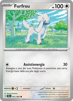Carta Furfrou dell'espansione Segreto Fiabesco, numero 051/64