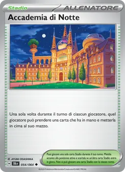 Carta Accademia di Notte dell'espansione Segreto Fiabesco, numero 054/64