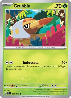 Carta Grubbin dell'espansione Corona Astrale, numero 009/142