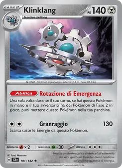 Carta Klinklang dell'espansione Corona Astrale, numero 101/142
