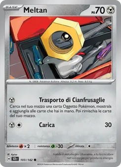 Carta Meltan dell'espansione Corona Astrale, numero 103/142
