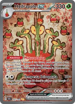 Carta Hydrapple-ex dell'espansione Corona Astrale, numero 167/142