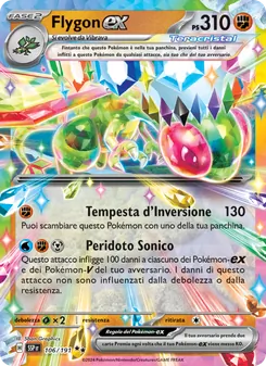 Carta Flygon-ex dell'espansione Scintille Folgoranti, numero 106/191