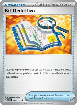 Carta Kit Deduttivo dell'espansione Scintille Folgoranti, numero 171/191