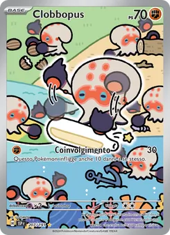 Carta Clobbopus dell'espansione Scintille Folgoranti, numero 207/191
