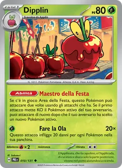 Carta Dipplin dell'espansione Evoluzioni Prismatiche, numero 010/131