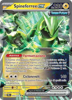 Carta Spineferree-ex dell'espansione Evoluzioni Prismatiche, numero 032/131