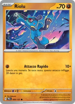 Carta Riolu dell'espansione Evoluzioni Prismatiche, numero 050/131
