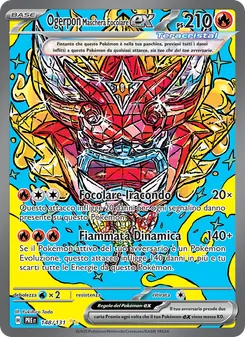 Carta Ogerpon Maschera Focolare-ex dell'espansione Evoluzioni Prismatiche, numero 148/131