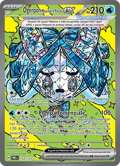 Carta Ogerpon Maschera Pozzo-ex dell'espansione Evoluzioni Prismatiche, numero 152/131