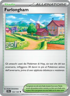 Carta Furlongham dell'espansione Avventure Insieme, numero 154/159