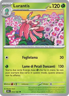 Carta Lurantis dell'espansione Rivali Predestinati, numero 014/182