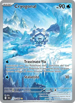 Carta Cryogonal dell'espansione Luce Nera, numero 111/86