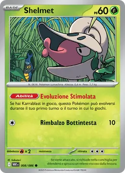 Carta Shelmet dell'espansione Fuoco Bianco, numero 008/86