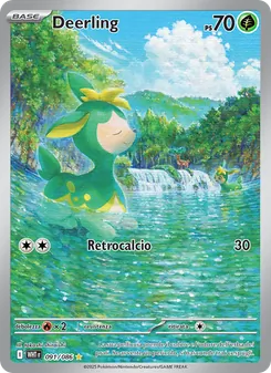 Carta Deerling dell'espansione Fuoco Bianco, numero 091/86