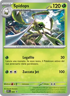 Carta Spidops dell'espansione SVP Black Star Promos, numero 009/225