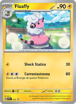 Carta Flaaffy dell'espansione SVP Black Star Promos, numero 015/225