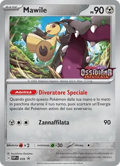 Carta Mawile dell'espansione SVP Black Star Promos, numero 039/225