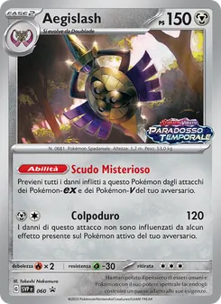 Carta Aegislash dell'espansione SVP Black Star Promos, numero 060/225