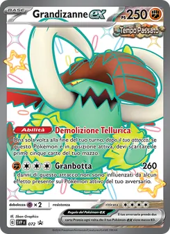 Carta Grandizanne-ex dell'espansione SVP Black Star Promos, numero 072/225