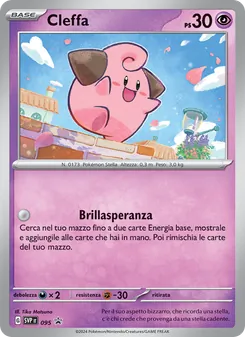 Carta Cleffa dell'espansione SVP Black Star Promos, numero 095/225