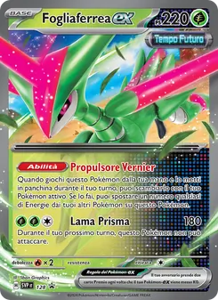 Carta Fogliaferrea-ex dell'espansione SVP Black Star Promos, numero 128/225