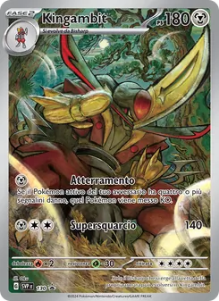 Carta Kingambit dell'espansione SVP Black Star Promos, numero 130/225