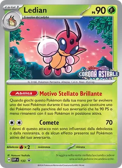 Carta Ledian dell'espansione SVP Black Star Promos, numero 133/225