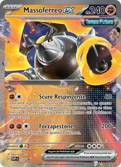 Carta Massoferreo-ex dell'espansione SVP Black Star Promos, numero 147/225