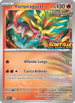 Carta Vampeaguzze dell'espansione SVP Black Star Promos, numero 151/225