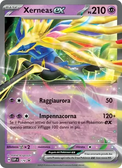 Carta Xerneas-ex dell'espansione SVP Black Star Promos, numero 179/225