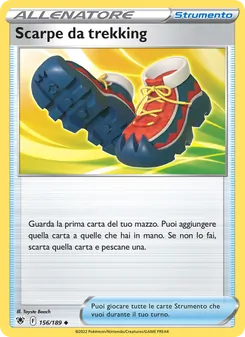 Carta Scarpe da trekking dell'espansione Lucentezza Siderale, numero 156/189