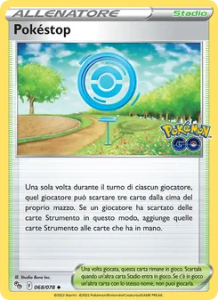 Carta Pokéstop dell'espansione Pokémon GO, numero 068/78
