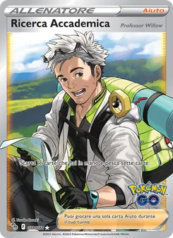Carta Ricerca Accademica dell'espansione Pokémon GO, numero 078/78