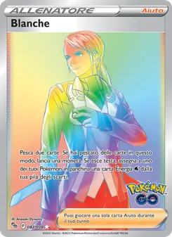 Carta Blanche dell'espansione Pokémon GO, numero 082/78