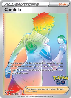 Carta Candela dell'espansione Pokémon GO, numero 083/78