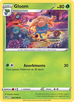 Carta Gloom dell'espansione Origine Perduta, numero 002/196