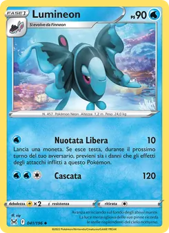Carta Lumineon dell'espansione Origine Perduta, numero 041/196
