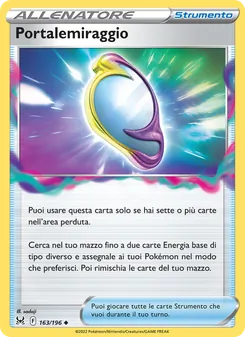 Carta Portalemiraggio dell'espansione Origine Perduta, numero 163/196
