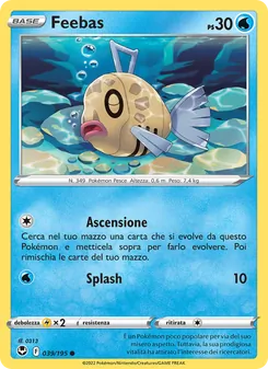 Carta Feebas dell'espansione Tempesta Argentata, numero 039/195