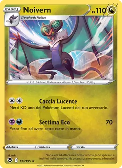 Carta Noivern dell'espansione Tempesta Argentata, numero 133/195