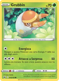 Carta Grubbin dell'espansione Zenit Regale, numero 015/159